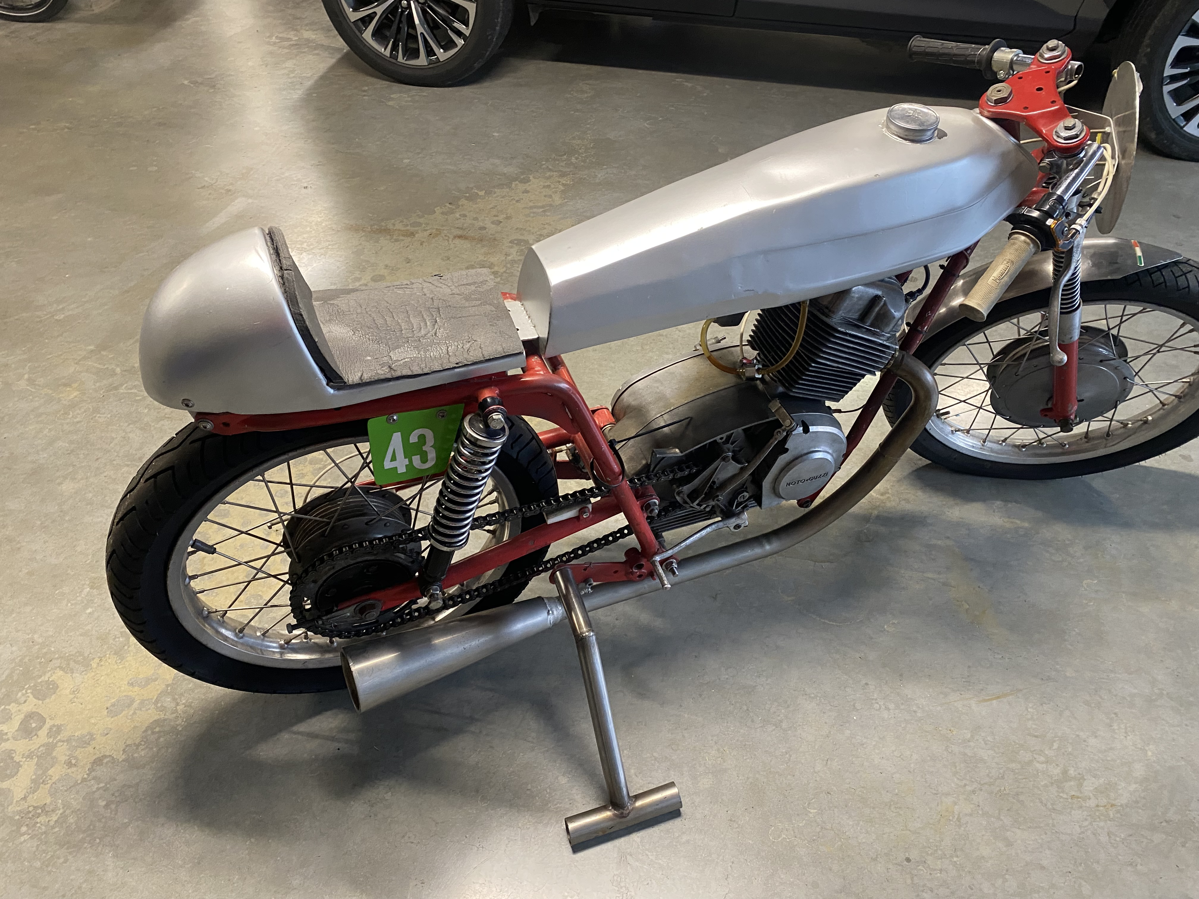 Moto Guzzi Stornello 160cc – Seltener Rennstreckenracer ohne Papiere, mechanisch gesund, muss aber wieder in Gang gebracht werden
