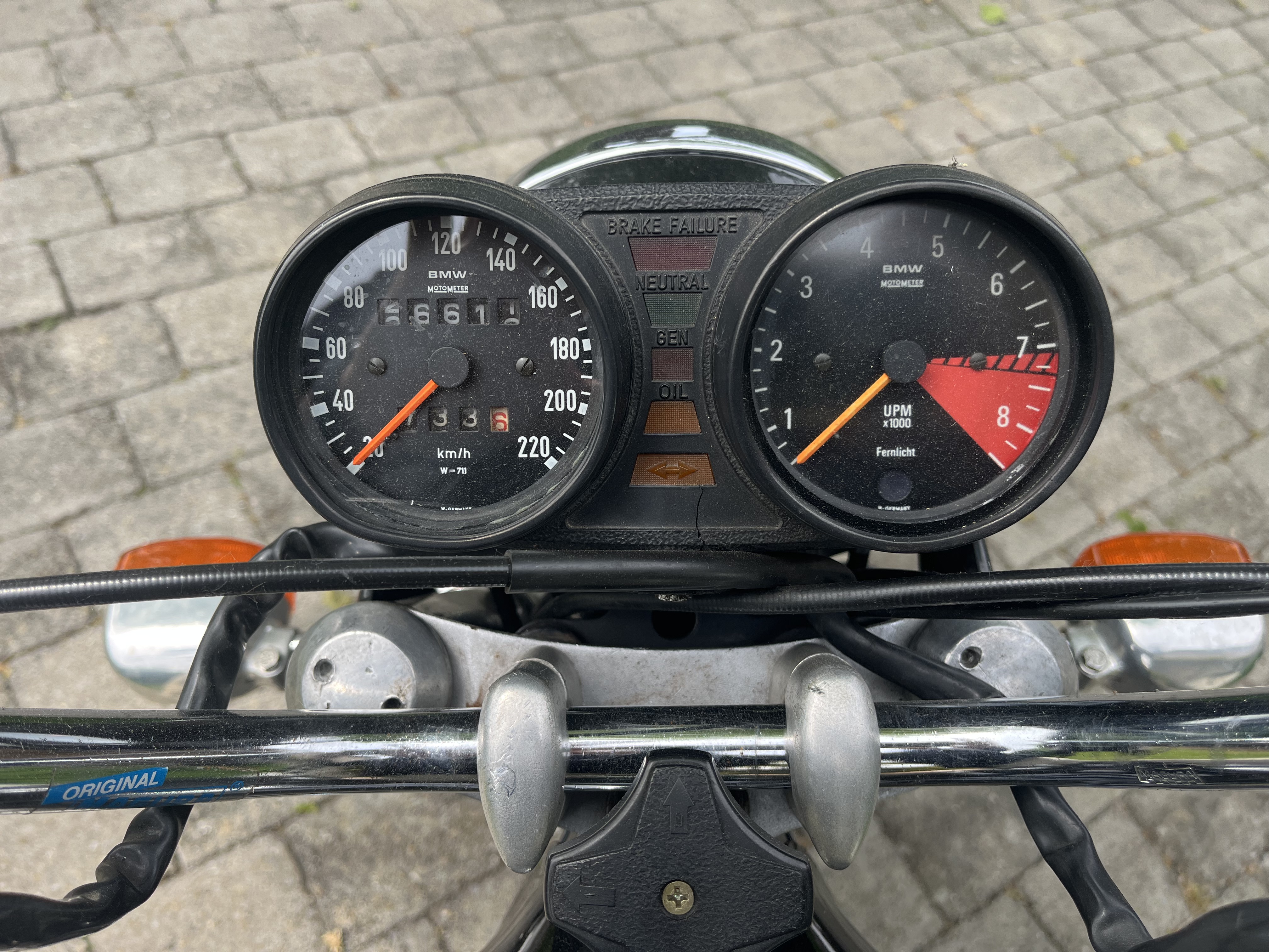 1975 BMW R 75/6 – Original, Well-Maintained Classic in Black with 63,000 km